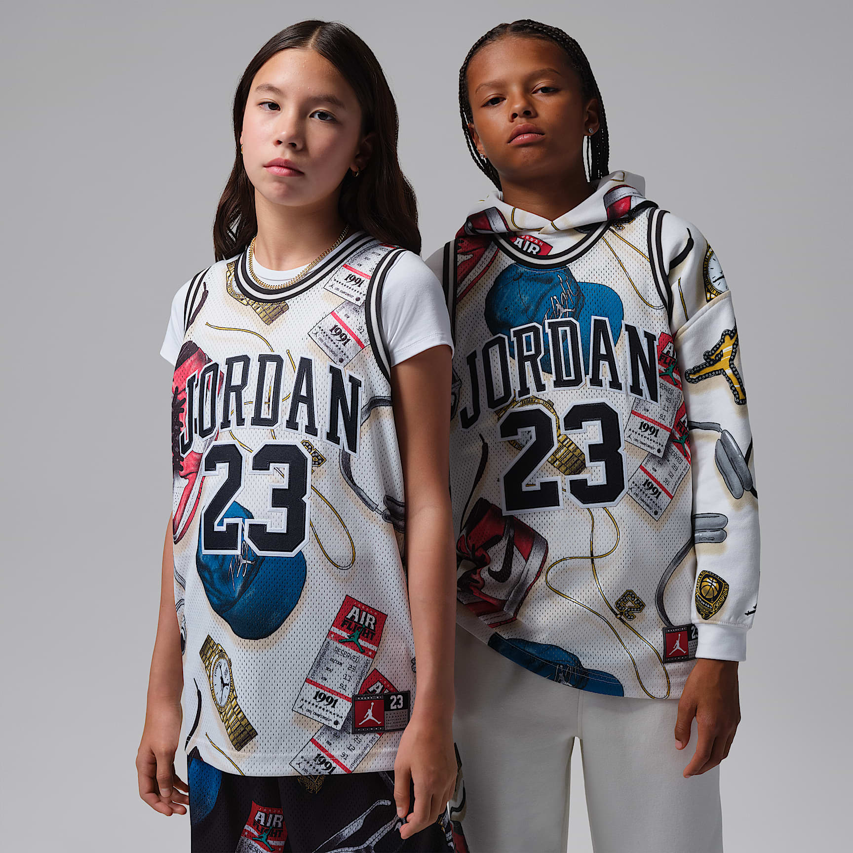 Jordan Big Kids' Printed 23 Jersey. Nike.com